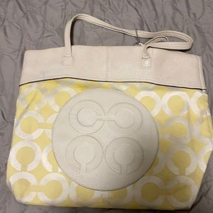 Large Coach tote